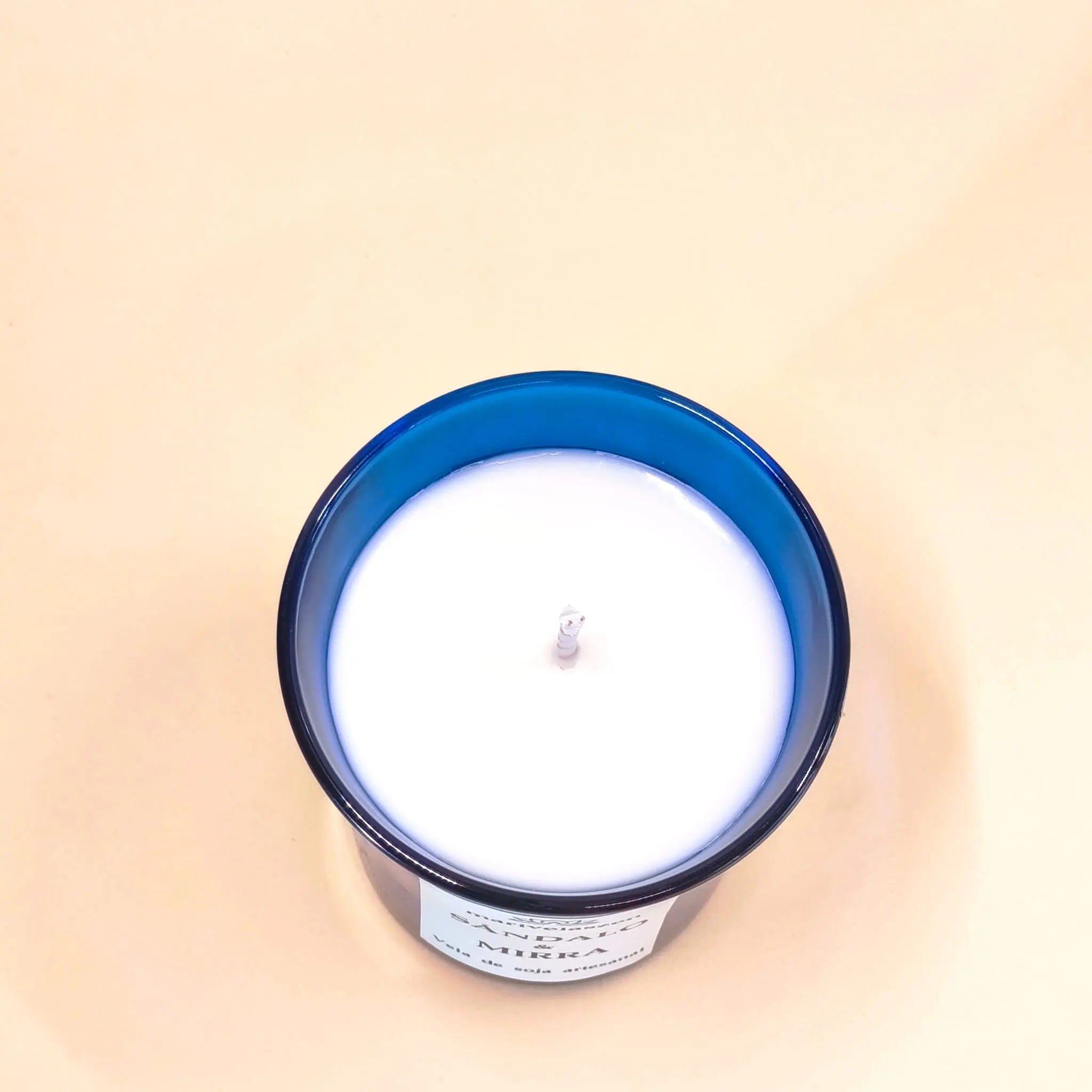 Vela decorativa de lujo aroma vainilla  MariVelasZen.